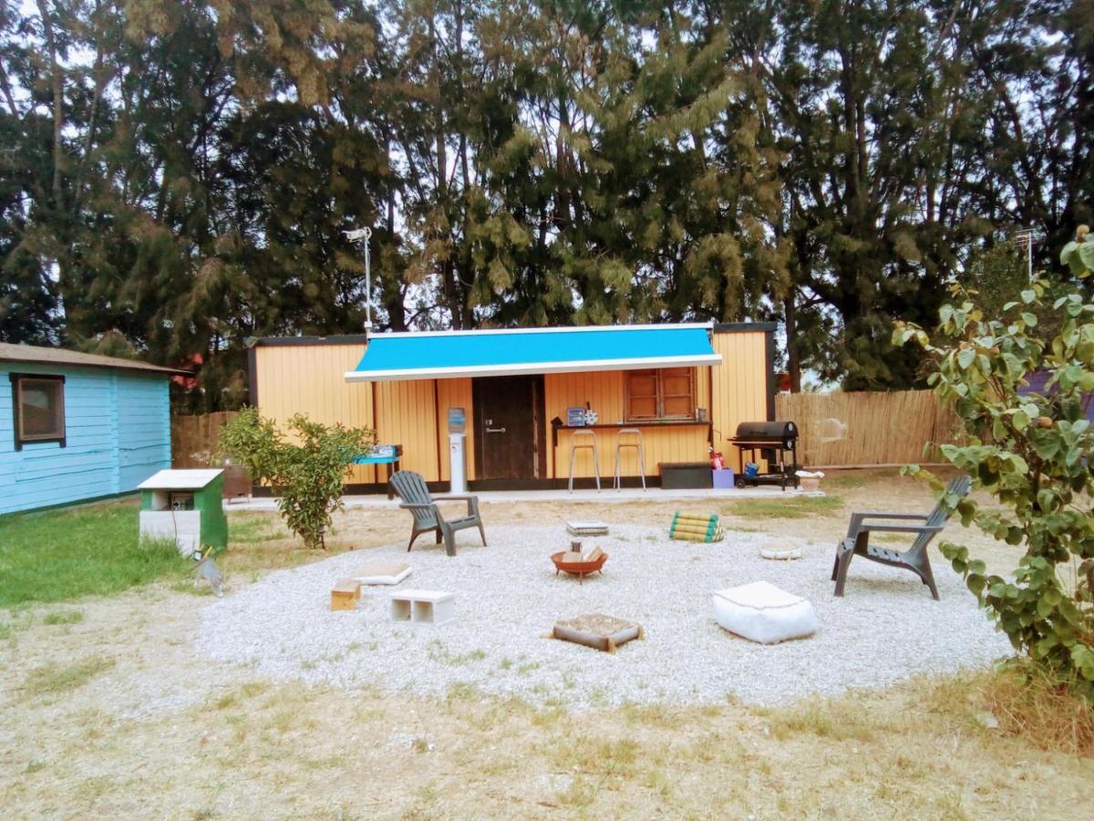 Chiclana-Cabana-Parking-Blue Чиклана де ла Фронтера Екстериор снимка